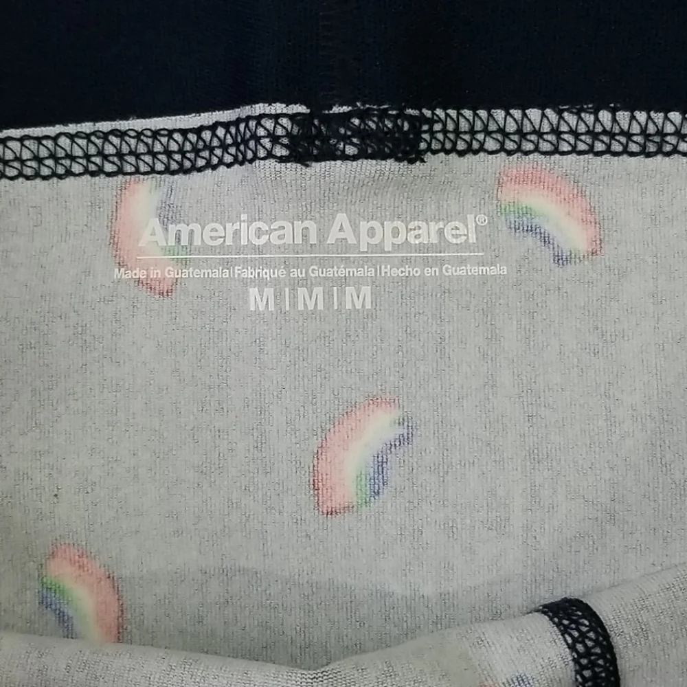 American Apparel Compression Shorts NWOT M - Picture 6 of 9